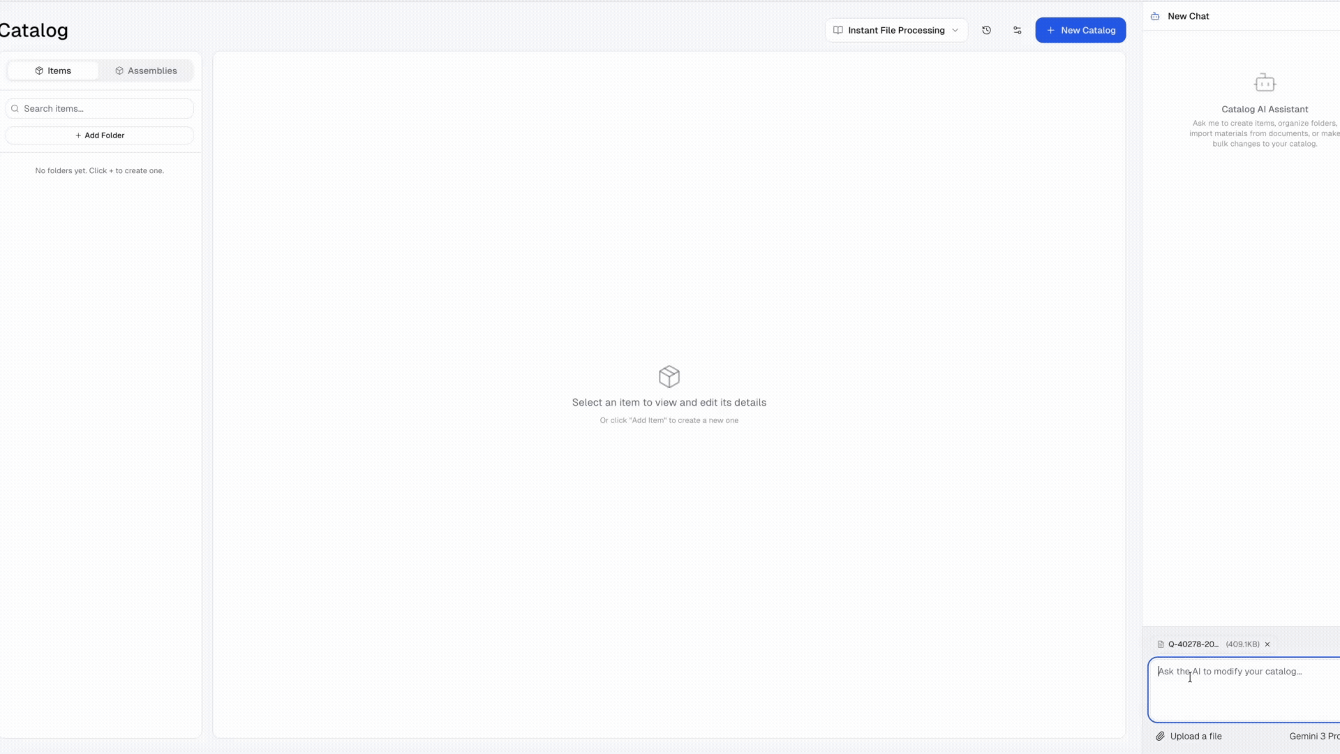 AI-Powered Catalog